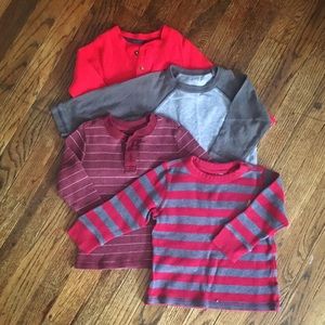 💰⬇️😎 Lot of 4 toddler long sleeve tees/thermals